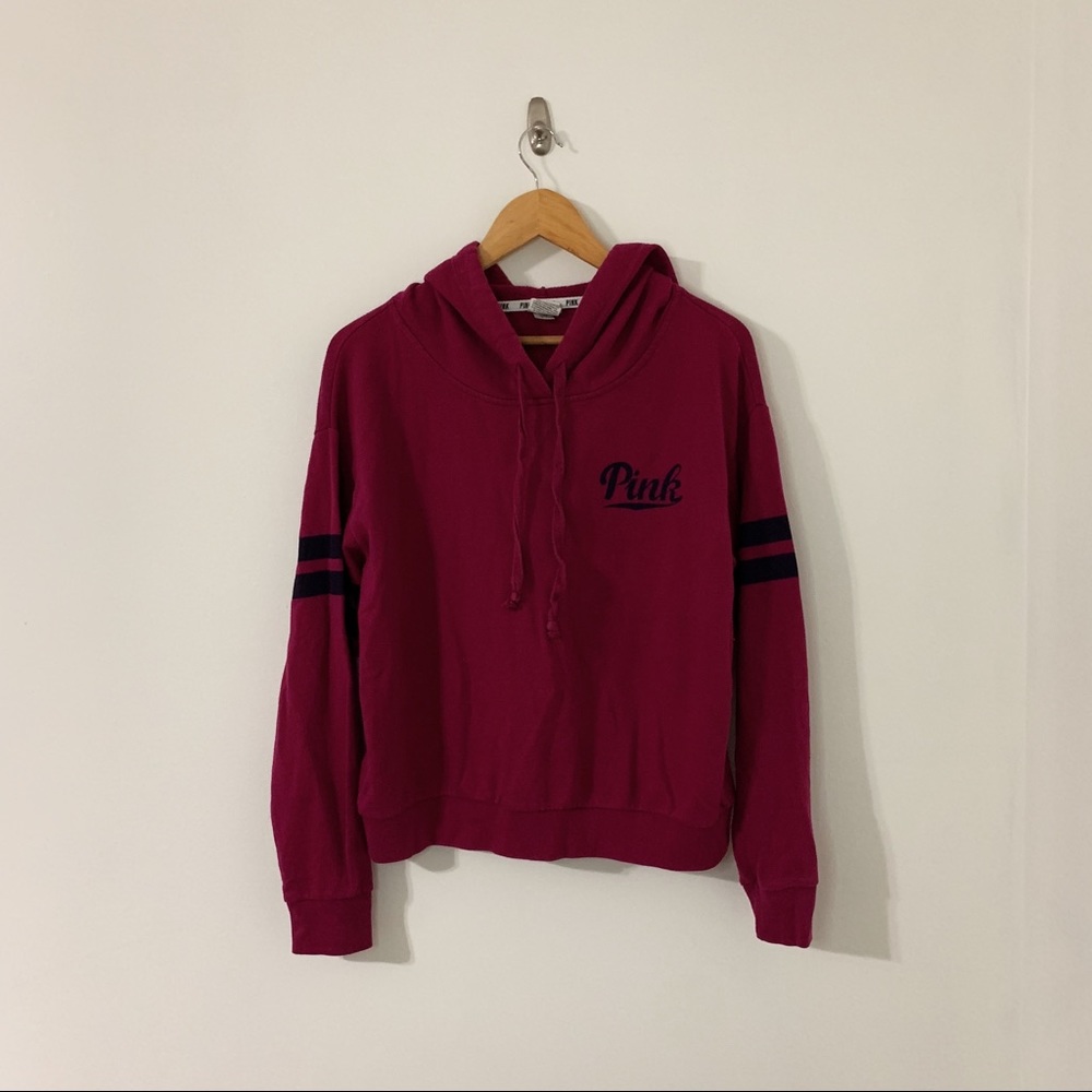Pink Victoria’s Secret hoodie